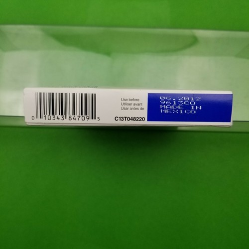 Neu versiegelte Verpackung Original OEM Epson T048220 Cyan Tintenpatrone T048220 06.2010 - Bild 6 von 8