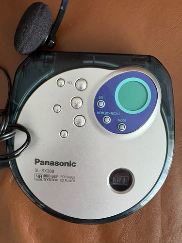 Panasonic SL-SX388 Portable CD Player - AS IS - Picture 2 of 7