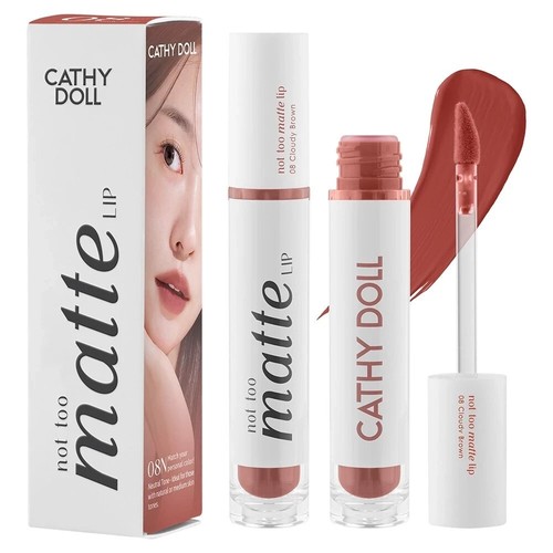 NEUTRAL TONE Cathy Doll Not Too Matte Lip Smooth Lightweight Nourishing Lip 2.9g - Picture 16 of 16