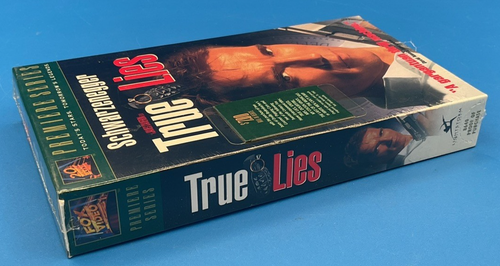 TRUE LIES VHS 1995 Premiere Series Arnold Schwarzenegger NEW SEALED Free Ship!!! - Picture 3 of 6