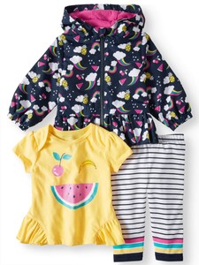 baby girl windbreaker jacket