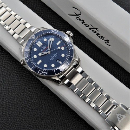 Contemporary Flat Link Bracelet for post-2018 Omega Seamaster - Picture 8 of 10