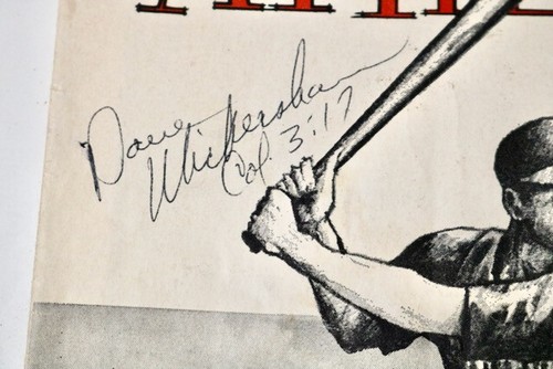 Kansas City Athletics 1966 album di spartiti ufficiale con autografi - Foto 2 di 6