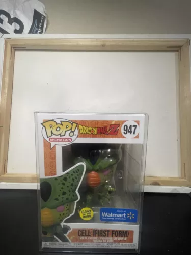 Funko Pop! Animation: Dragon Ball Z Cell (First Form) #947 Glows In Dark Walmart