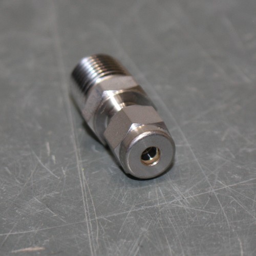 (8) Ham-Let Male Connectors 768L-SS-4MM X 1/4, 4mm Tube x 1/4" NPT Pipe, 316 SS - Picture 4 of 6