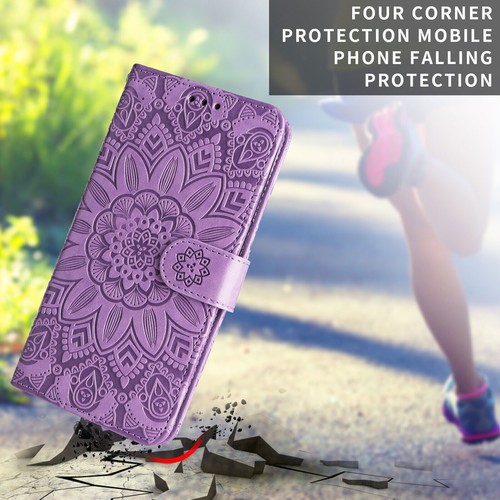 Leather Flower Wallet Phone Case For Xiaomi 13 12T POCO M4 X4 F4 Note 12 11T K50 - Picture 6 of 17