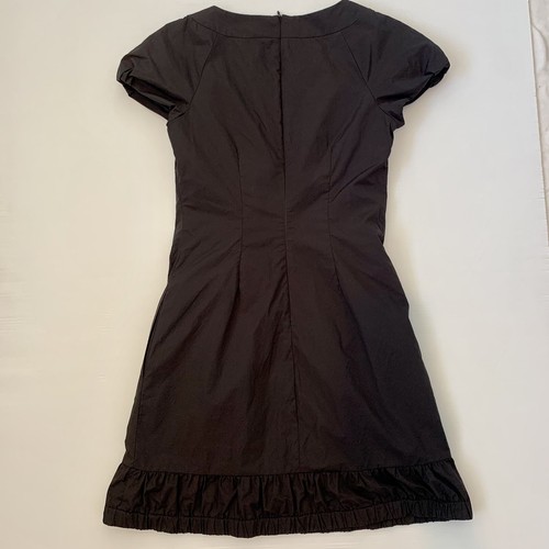 CUE Womens Dress size 8 Black Pensil Nylon blend Short Sleeve - Picture 3 of 17