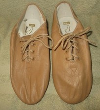 Bloch S0403L Ultraflex Caramel Jazz Shoes Leather Size 5.5N 5.5 Narrow N