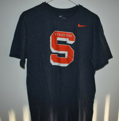 Syracuse Orange The Nike Tee Size Large Athletic Cut Vintage Look 