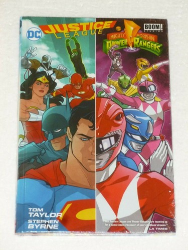 JUSTICE LEAGUE / POWER RANGERS - Hardcover - BOOM - Sealed - DC - Mighty Morphin - Bild 1 von 2