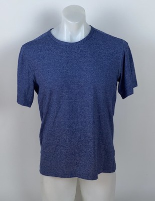 men s mack weldon blue airknitx crew neck athletic t shirt mack weldon size chart