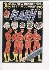 FLASH 217 VF-NM 1ST ADAMS GREEN LANTERN/GREEN ARROW SERIES 1972