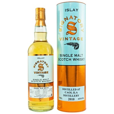 Caol Ila 11y 2010 43% Signatory #324056+58 dist. 13.12.2010 - 7.2.2022 #551 0.7L