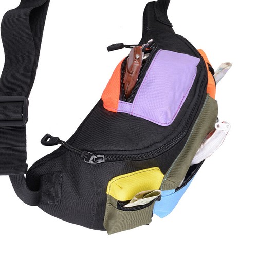 Men's Personal Mobile Phone Waist Bag Waist Bag Outdoor Sports Waist Bag - Picture 2 of 5