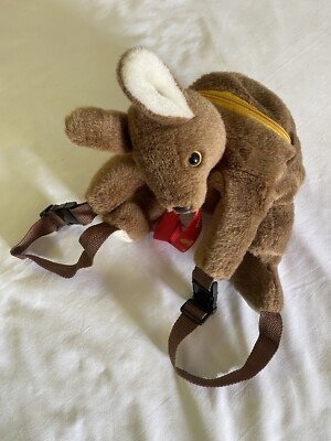 retro novelty kids rare kangaroo backpack Sunwood Souvenir