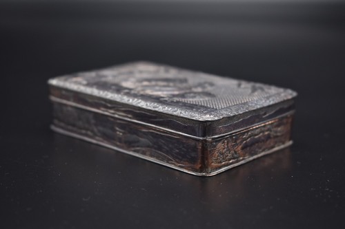 Antique Aesthetic Movement Trinket Box Cockerel - Picture 6 of 6