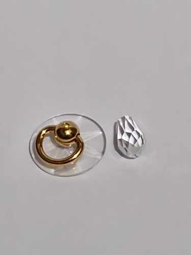 Muñeco Swarovski Crystal Memories bebé retirado regalo de bautizo *necesita volver a pegar* - Imagen 3 de 6