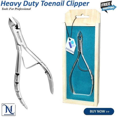 Chiropody Heavy Duty Nail Clippers Ingrown Thick Toenail Cutters Podiatry Tools - Picture 23 of 23