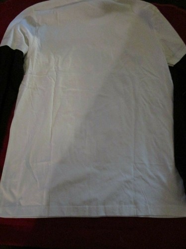 New Licensed Marvel Captain America White Boys Jr Long Sleeve T-shirt Size Small - Picture 4 of 5