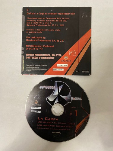 LA CARPA, 2007 MEXICAN DVD, MAGAZINE, CARDBOARD SLEEVE - Bild 2 von 2
