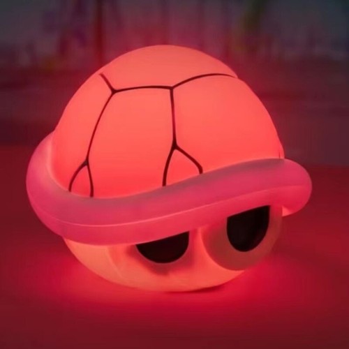 Mario Karts Green Red Blue Shell Light Night Light Lamp Battery Wireless USB - Picture 8 of 9