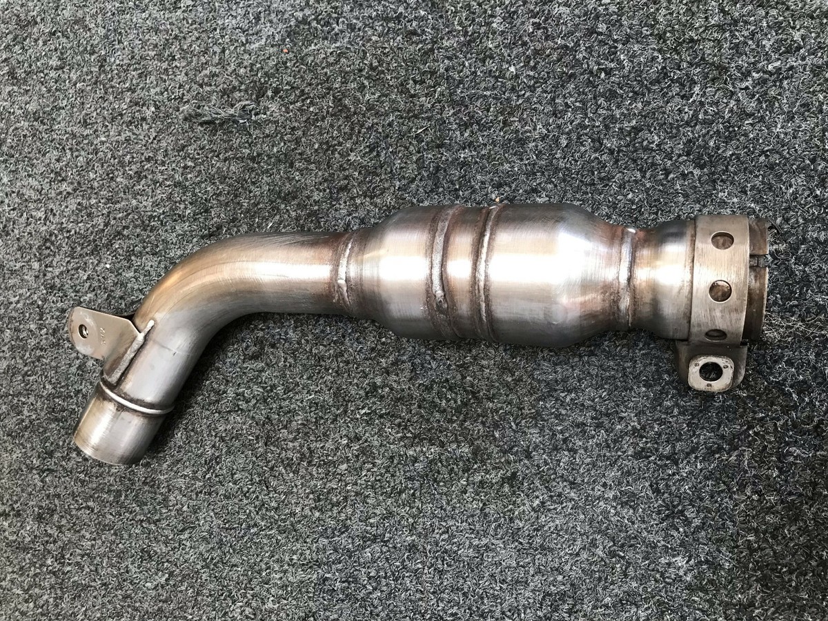 その他 yamahihi1588 2006 Yamaha Fz6 OEM Exhaust Midpipe Mid Middle Pipe *89 for