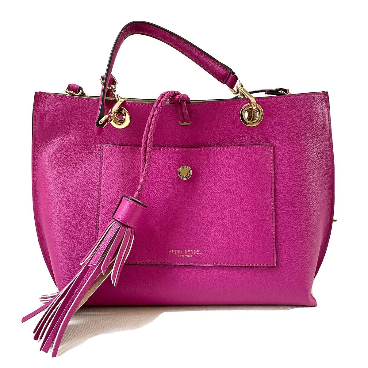 Henri bendel pink purse deals