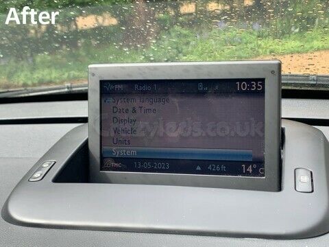 Fits Peugeot Sat nav screen repair service flickering Fit RCZ 308 96662804ZD - Picture 3 of 3