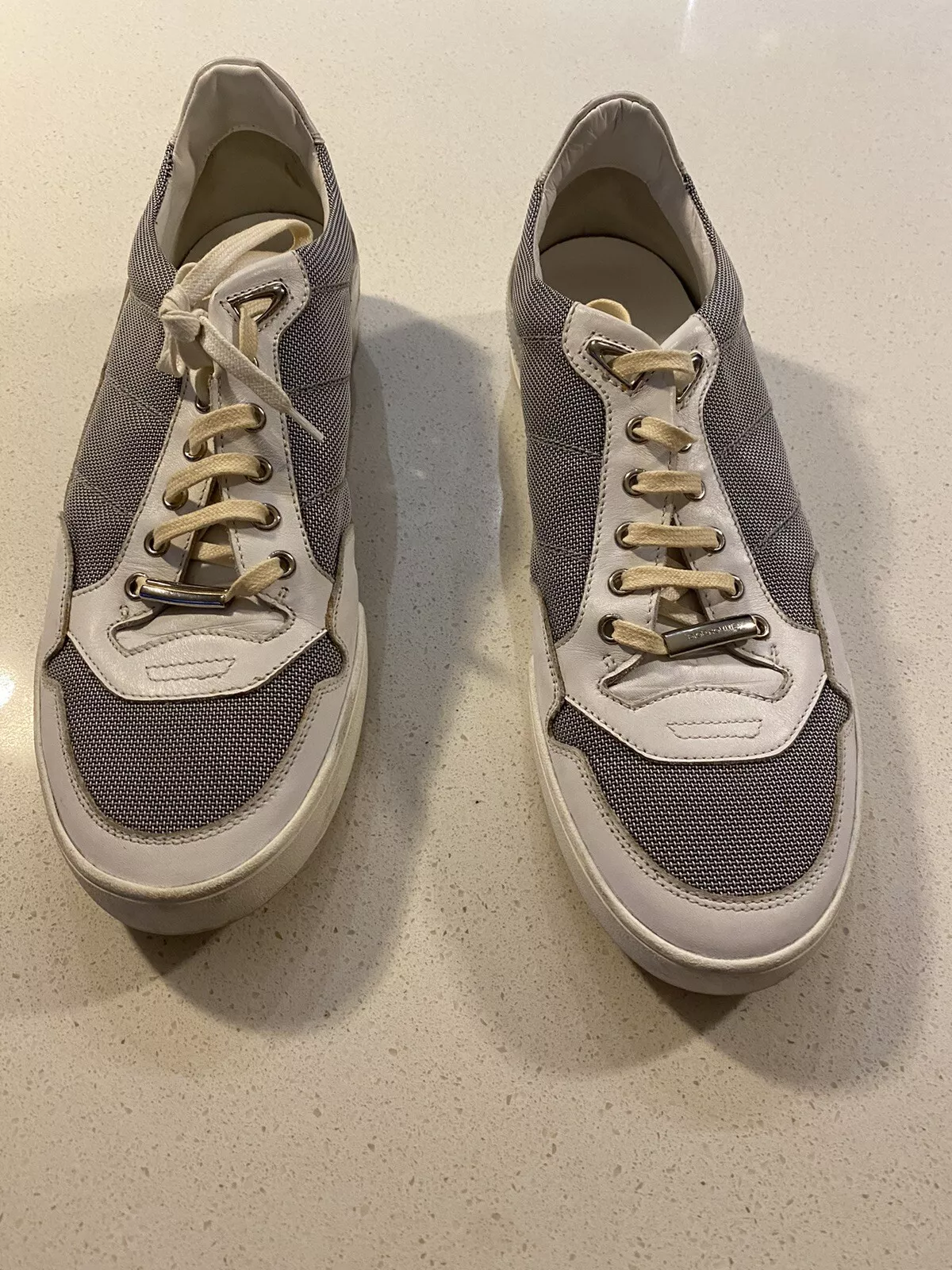 Authentique Baskets Christian Dior Homme Taille 12 Dior Couture Doucement Utilisé