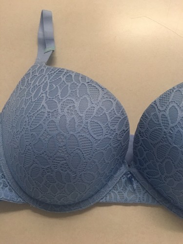 SO Lace Push Up Bra ZG83B239R 450 Hepatca Blue Sz.34A,36B,36C - Picture 6 of 7