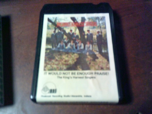 THE KING'S HARVEST SINGERS IT WOULD NOT BE ENOUGH PRAISE 8 TRACK TAPE - Picture 2 of 3