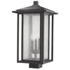 Z-Lite 554PHXLS-BK Aspen Outdoor Post Light, Black