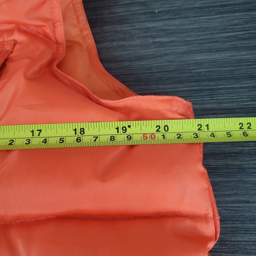 Powder River Outfitters Panhandle Slim DOWN Puffer Vest Sz M Med Hunter Orange  - Picture 8 of 9