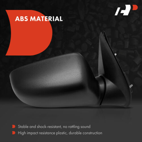 Passenger Side Textured Black Power Mirror for Chevy Colorado GMC Canyon 04-12 - Picture 3 of 9