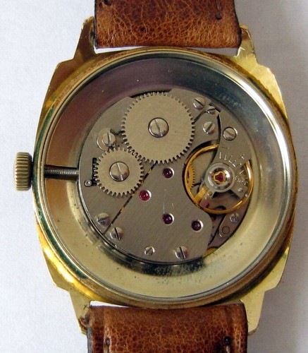 VINTAGE GERMAN "BIFORA" GOLD PLATED MEN'S WRIST WATCH,SERVICED,MINT,1950's # 56A - Picture 9 of 9