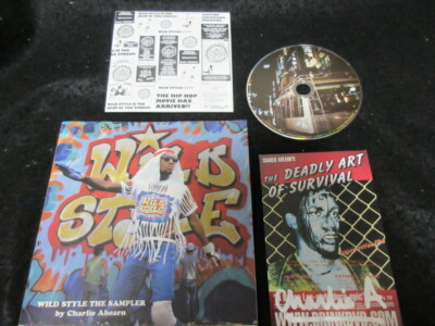 Wild Style The Sampler Japan Book w DVD Charlie Ahearn Signed