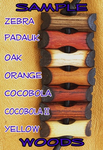 BSA Holzabzeichen exotisch orange Holz 3 Perlen - Bild 4 von 9