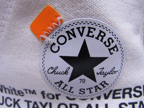 Off-White Converse Chuck Taylor All-Star 70 Hi Herren Größe 10,5 weiß 163862C - Bild 4 von 15