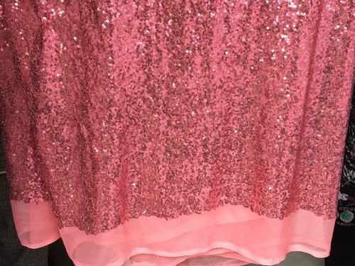 Sequin Fabric Novelty Sparkly Shiny Bling Material Cloth 130cm Wide 1, 1/2 metre - Picture 51 of 66