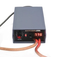 5000W Mini Spot Welder Machine Kit Battery Pack Welding Tools Power Adapter