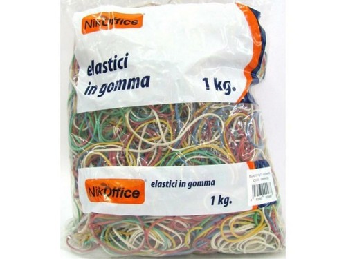 elastici a rondella per cartelline ufficio in gomma molle a fascetta misure mist - Foto 3 di 5