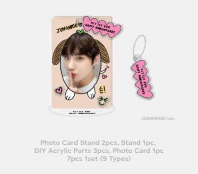 NCT 127 8TH ANNIVERSARY SMTOWN OFFICIAL MD DIY ACRYLIC STAND SET +
