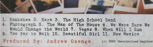 Andrew Osenga - The Morning & Photographs (2 CDs) - Imagen 5 de 9