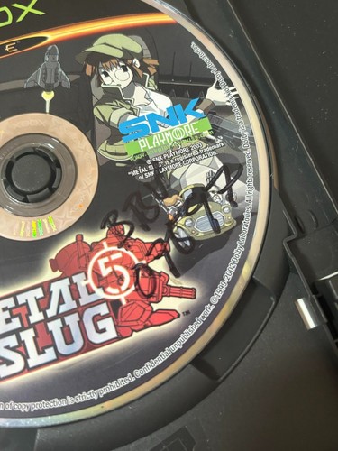 Metal Slug 4 & Metal Slug 5 Microsoft Xbox Dual Pack Authentic Games - Picture 9 of 11