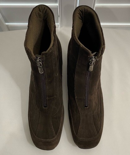 Aquatalia Waterproof Suede Outdoor Boots Size 8.5 - Picture 9 of 11