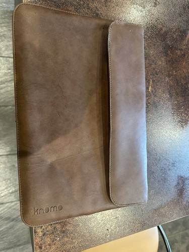 KNOMO Embossed Sleeve - Macbook 12” & 12” Laptop Ultrabooks - Copper - Afbeelding 4 van 4