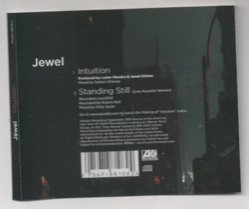 Jewel Intuition & Standing Still Live Acoustic Version CD - Imagen 2 de 2