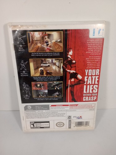 Red Steel (Nintendo Wii, 2006) Complete - Picture 2 of 3