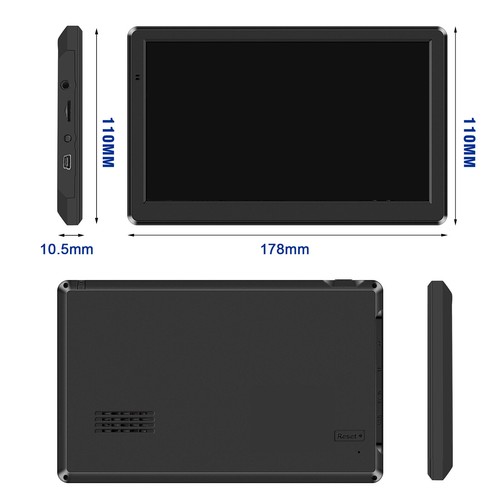 8G 7" GPS Sat Nav Navigation Car Truck HD Touch Screen UK&EU Maps Free Lifetime - Picture 15 of 18