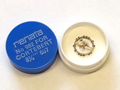 Cortebert  Caliber  657  Complete Balance Swiss made x 1 piece